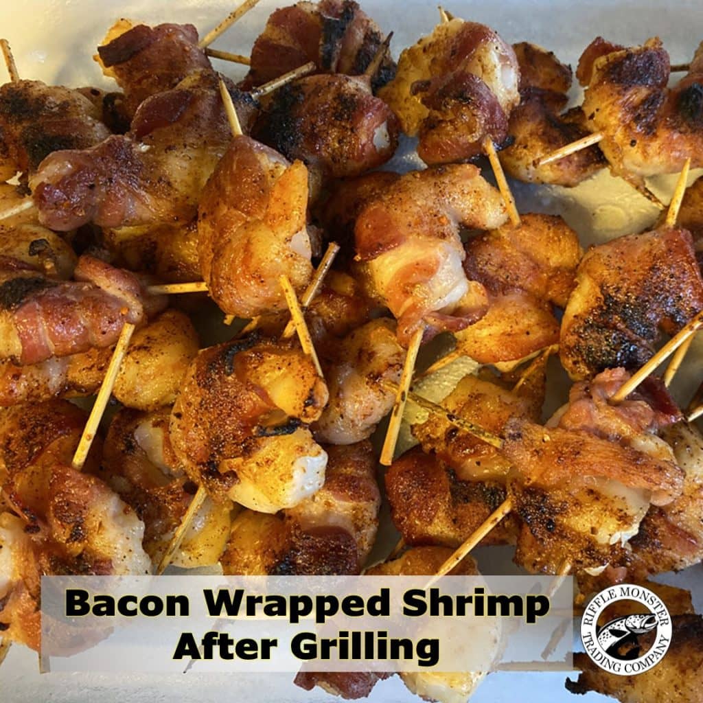 bacon wrapped shrimp grilled