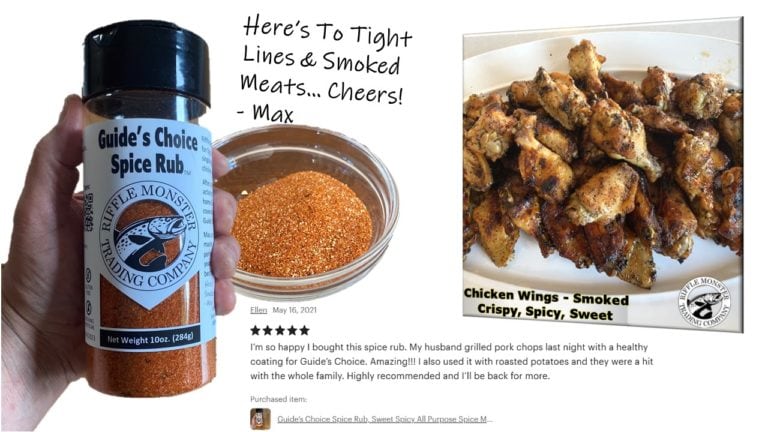 Hot Wings with Guides Choice Spice Rub